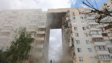 Photo of Видео обрушения дома в Белгороде после удара ВСУ: есть данные о пострадавших